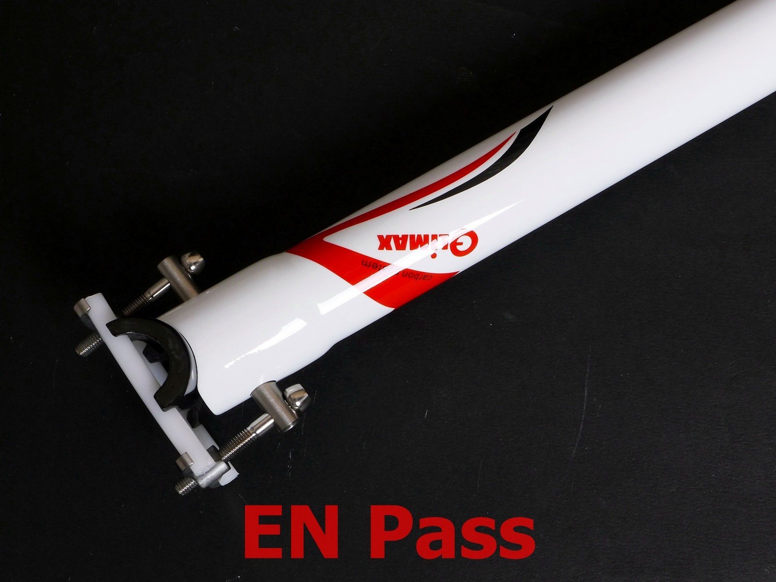 mr-ride 140g,31.6x350mm Climax SP02B gloss carbon Seatpost Road MTB bike White