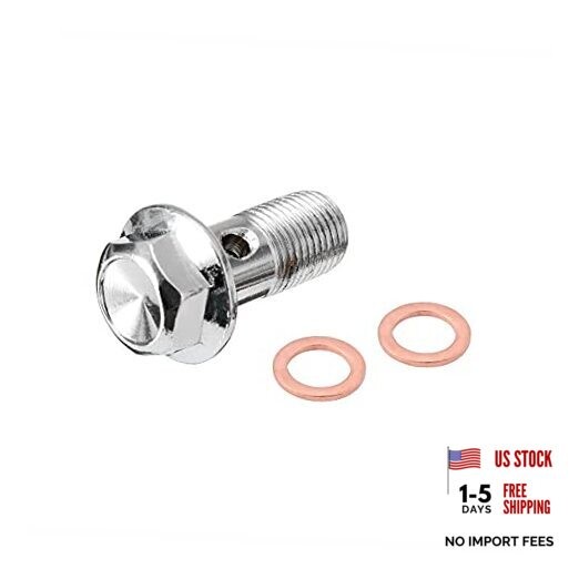 10mm M10 x 1.00mm Banjo Bolt Motorcycle Brake Master Cylinder
