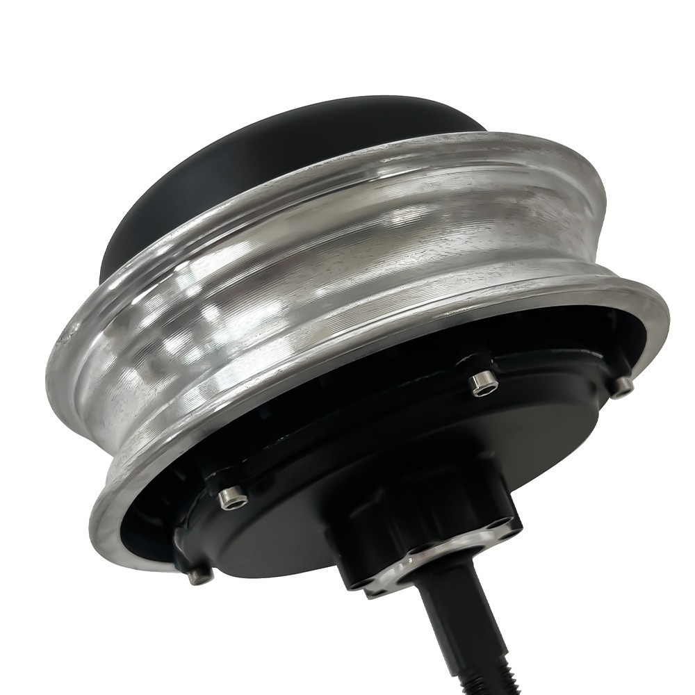 10 Inch 2500W 48-72V Dual Hall Single Shaft Hub Disc Brake Scooter Motor