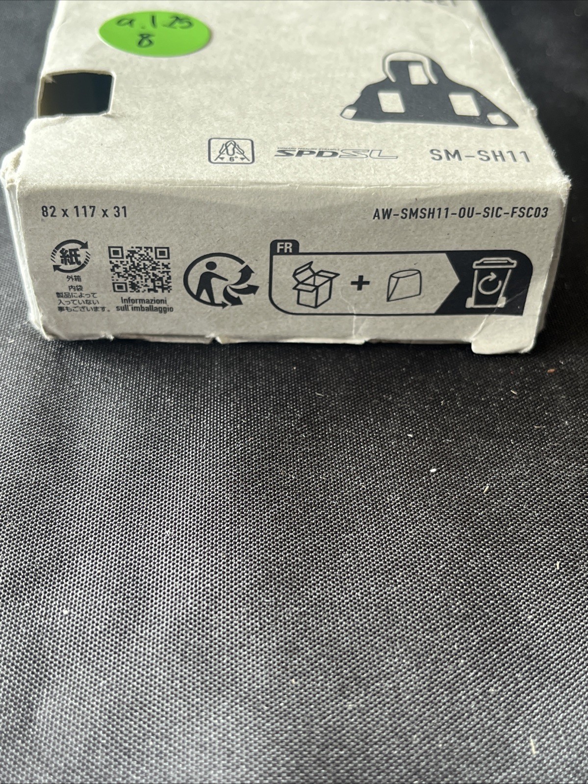 Shimano SM-SH11 Pedal Notches 6 Degrees SPD-SL Cleat Set