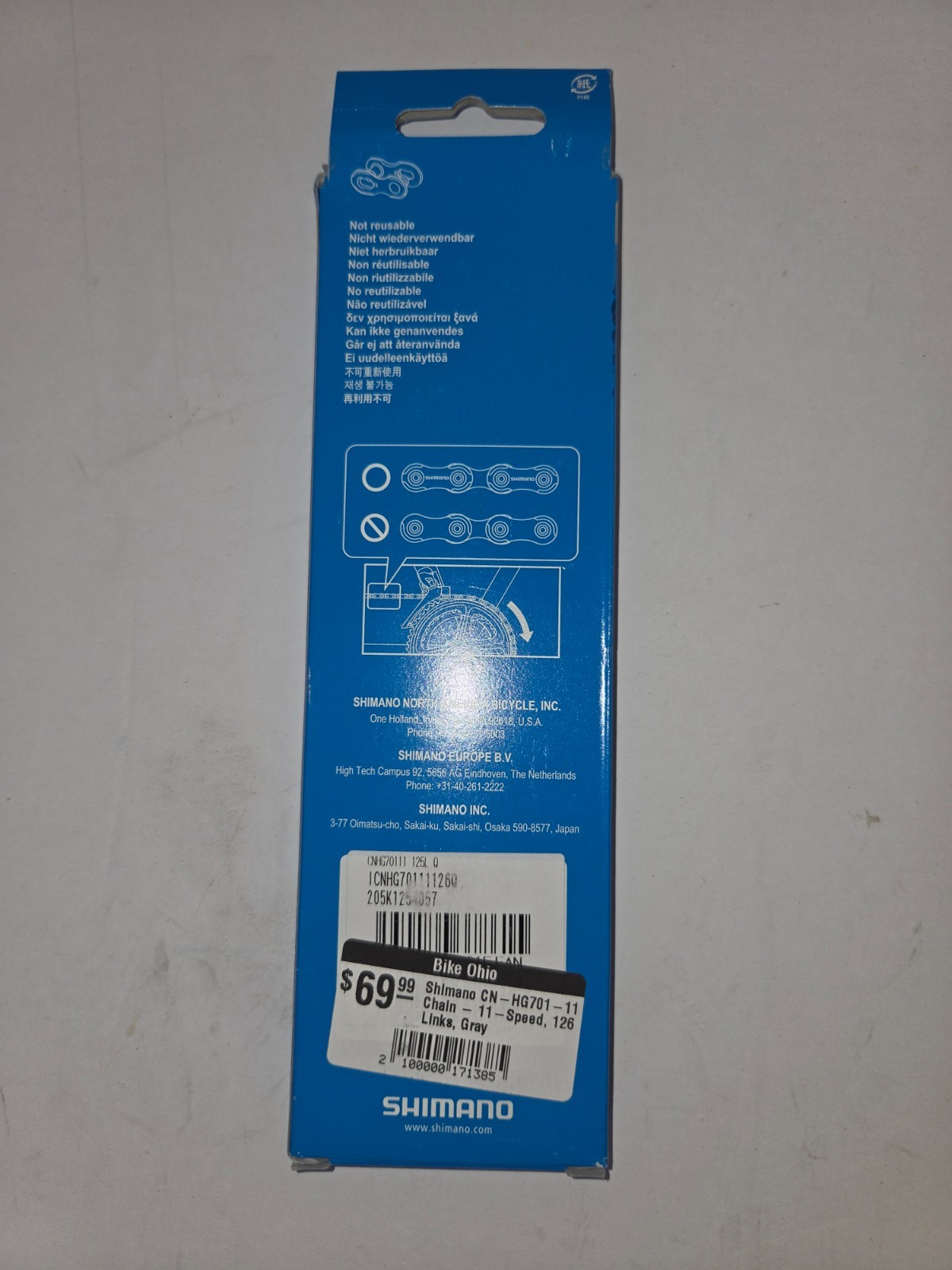 NEW SHIMANO HG 11s CN-HG701-11 E-BIKE RATED ULTEGRA XT CHAIN QUICK LINK #3