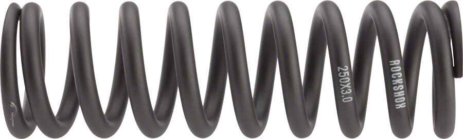 RockShox Vivid / Kage Coil Spring, 250lb, 240 x 76, Gray