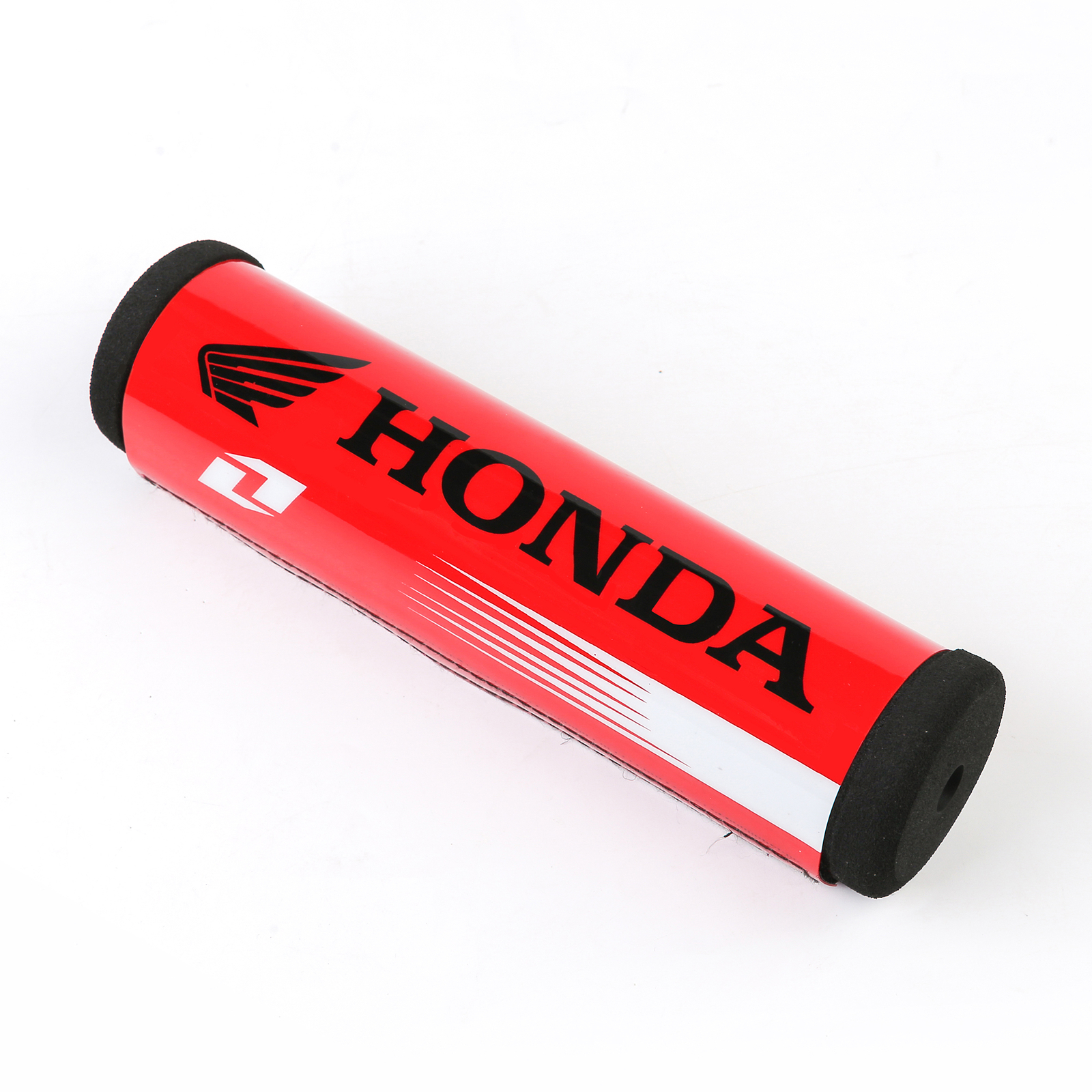 7.9″ Deluxe Red Black Text Crossbar Protection Sponge Foam Pad for Bikes