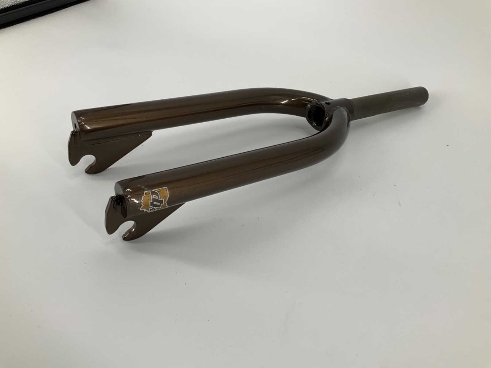 DK BMX Bike Threadless 14mm Fork 18.75″ Length 1″ Diameter Brown