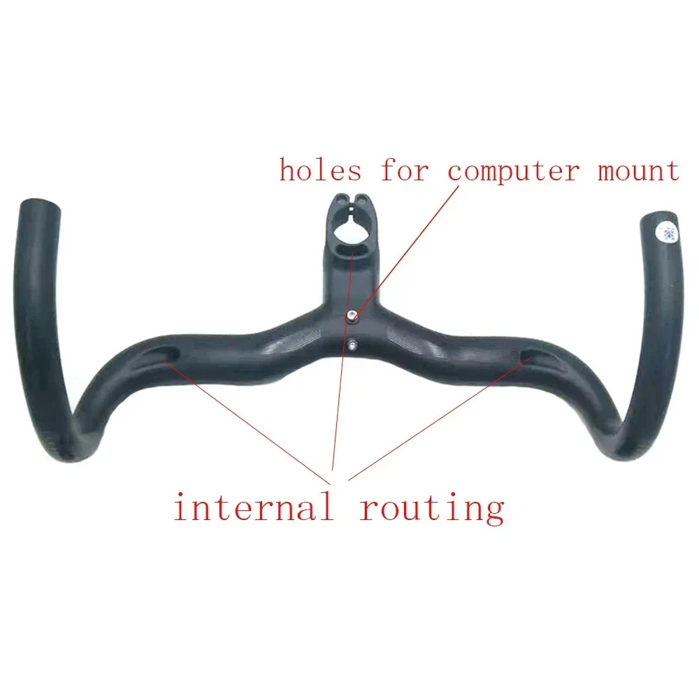 Road Bike Carbon Integration Handlebar Internal Wiring 31.8mm Bike Accessories