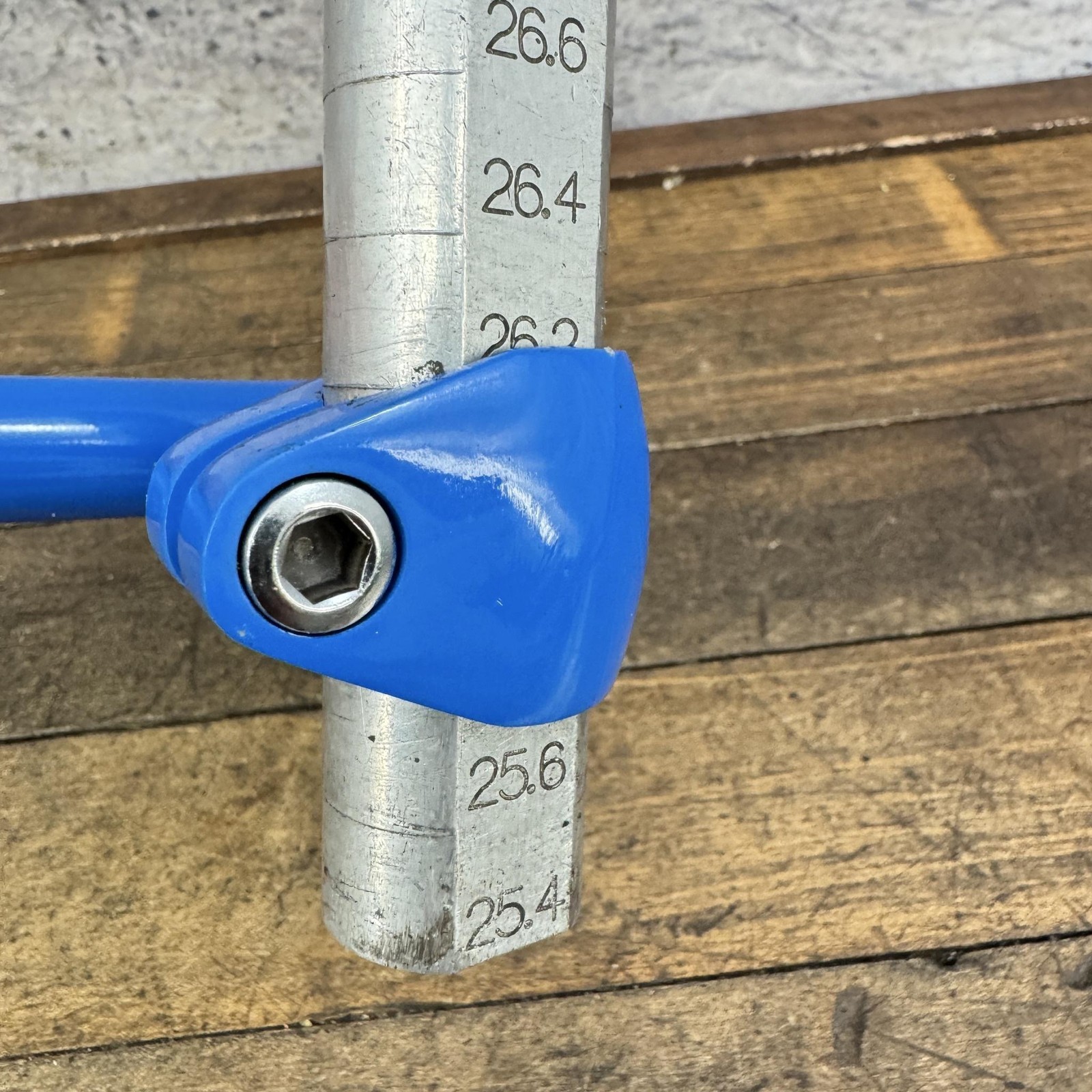Vintage Nitto U.X 26 Quill Stem Blue 26mm Clamp 95mm Japan NOS 1in 22.2 Cafe