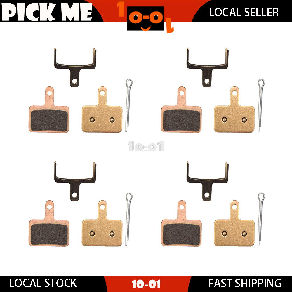4 Pairs Sintered Bicycle bike Disc Brake Pads For TEKTRO Auriga Pro HD-C300 Mota