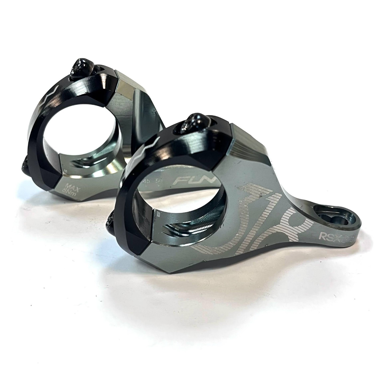 Funn RSX Direct Mount Stem (31.8mm Bar Clamp, 20mm Rise, Gray) -Lightly Used