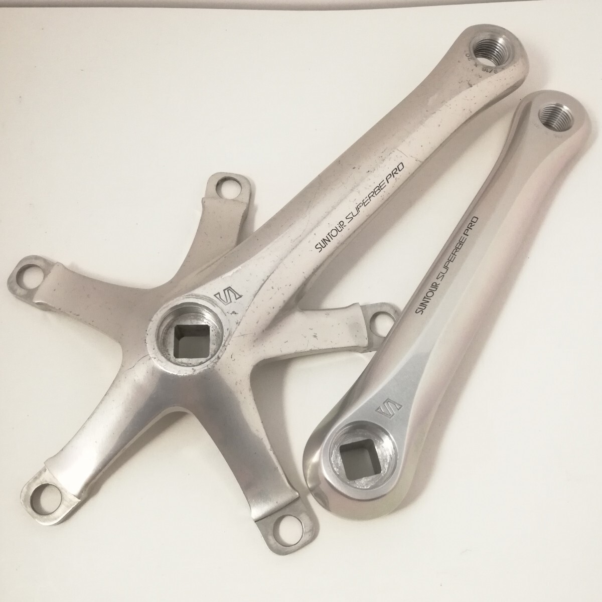 SUNTOUR SUPERBE PRO NJS 165mm PCD144 Keirin Track Crank Arms Fixed Gear JP OEM