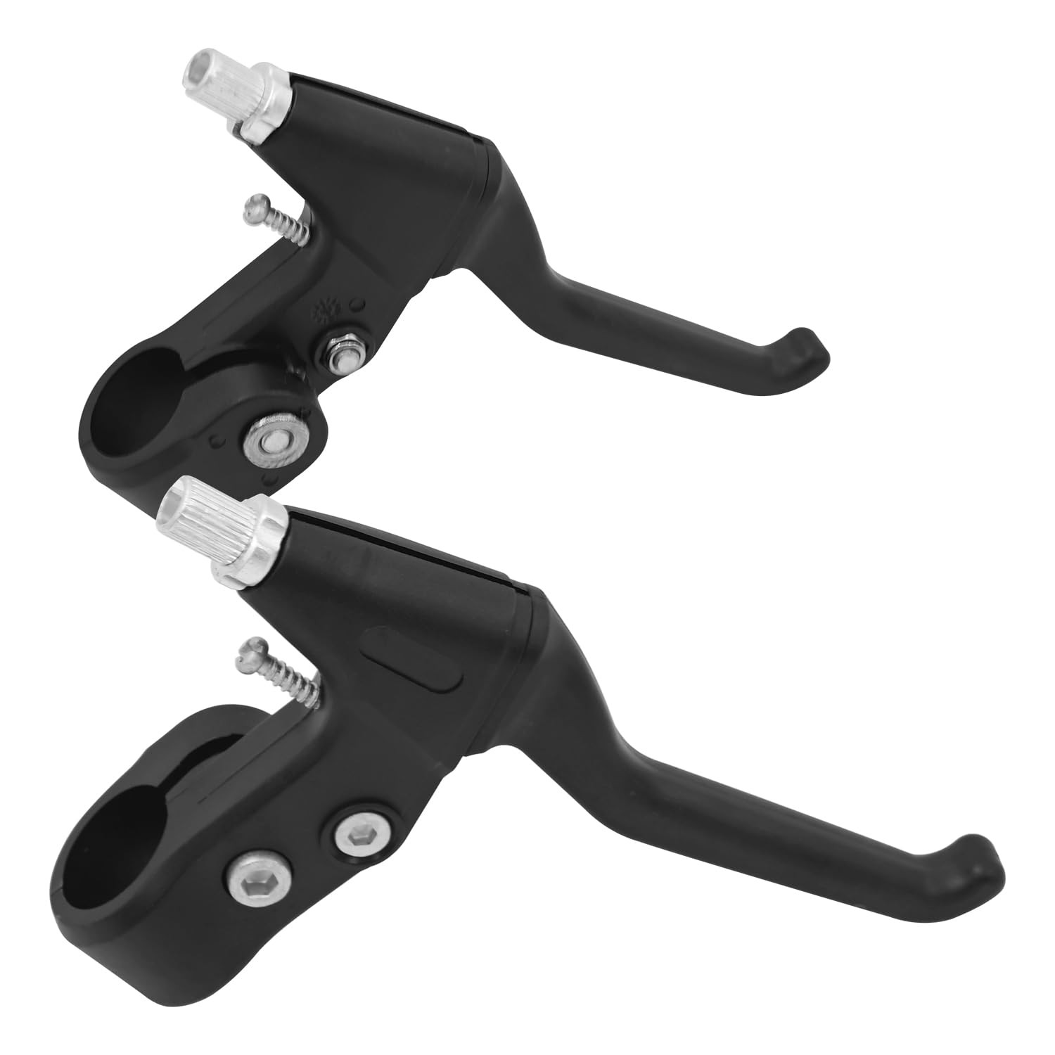 Black Universal Bicycle Brake Levers Set Pair 22mm