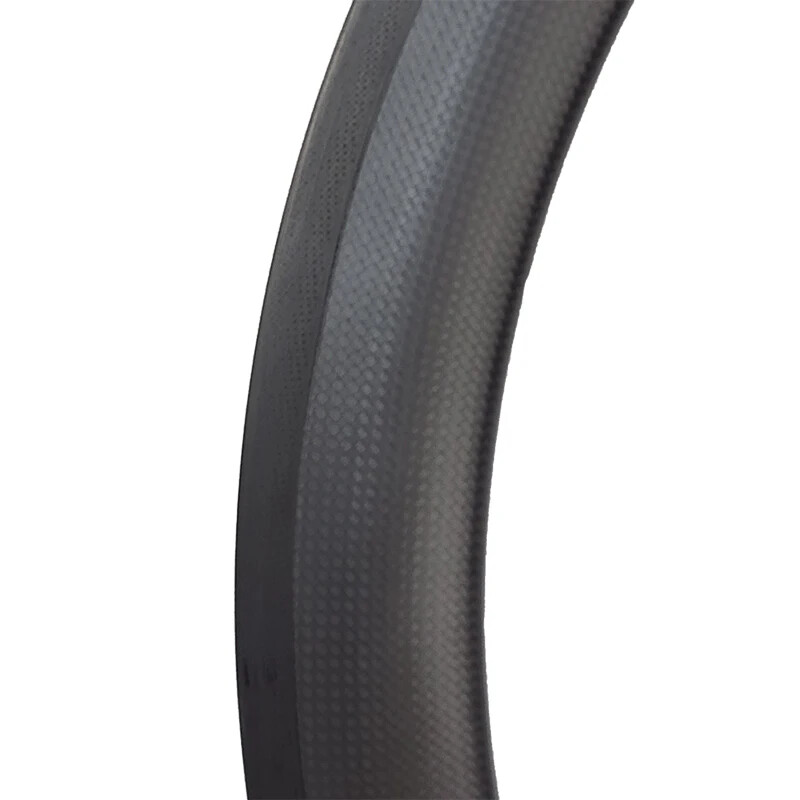 1 Pcs Carbon Rim 31mm Wide 35mm 40mm 45mm 50mm Deep 700C Hookless Tubeless