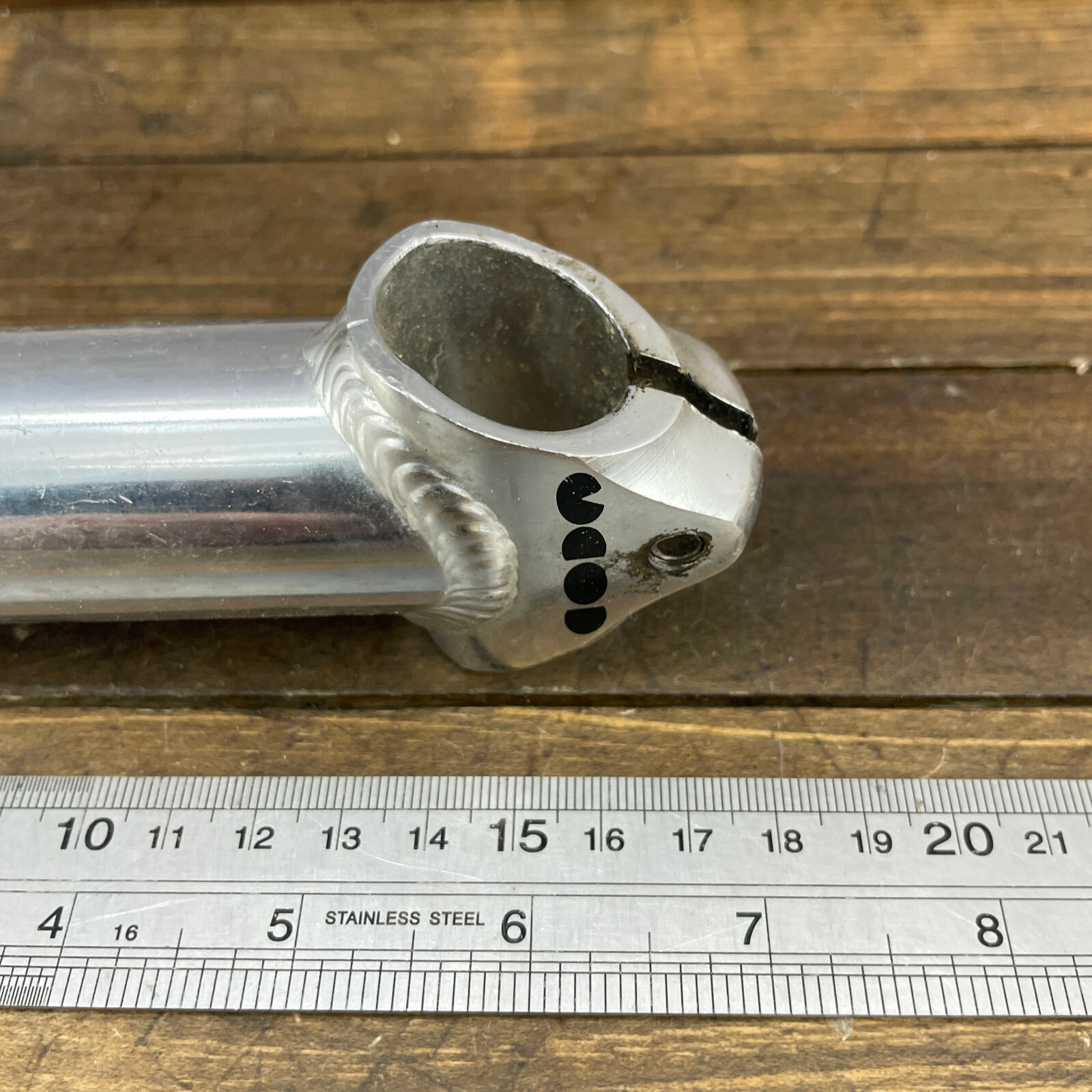 Vintage CODA Stem Oversize Threadless 1.5″ Cannondale Headshok 150 Alloy Hed A8