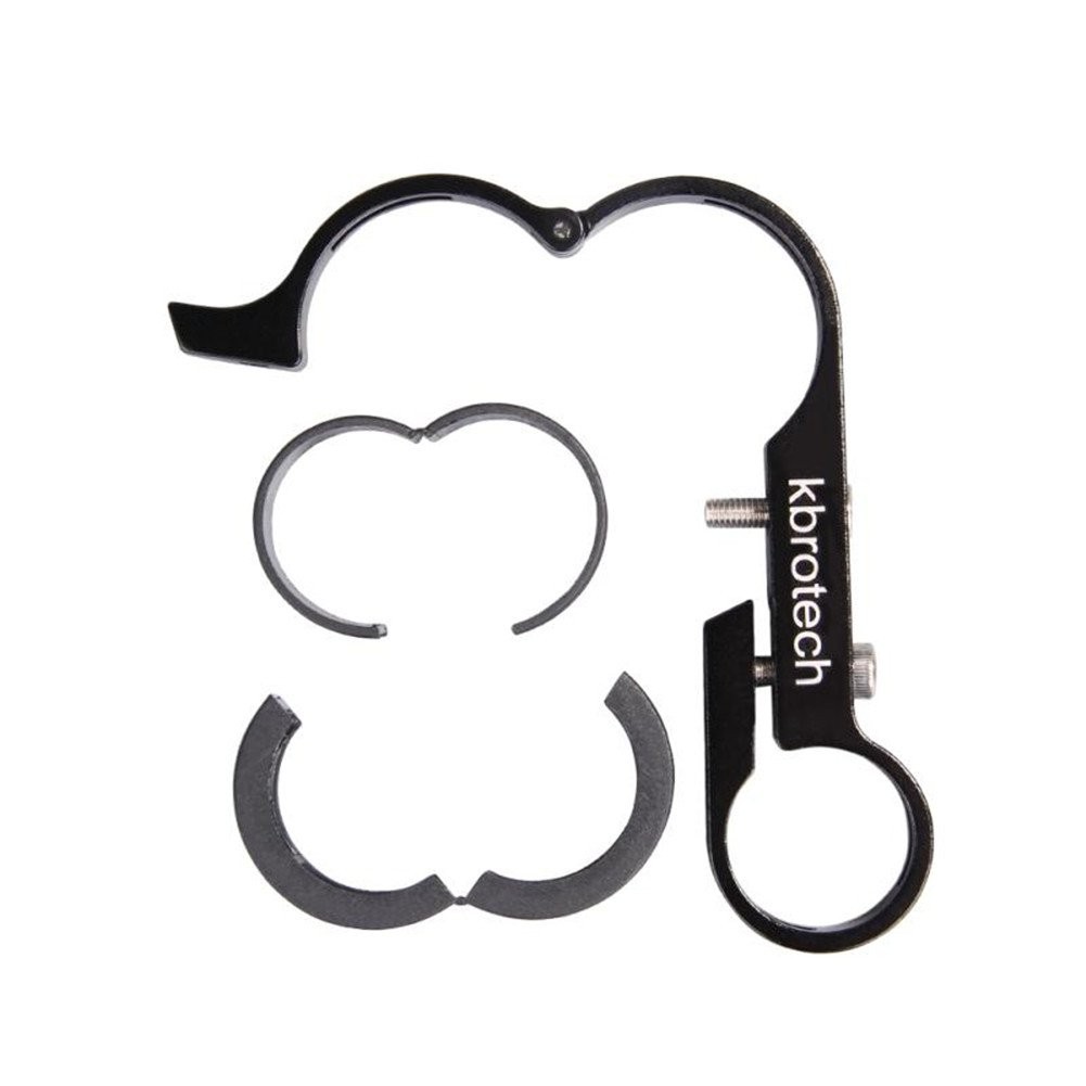 Bike Handlebar Extender Double Extension Carbon Fiber Mount Aluminum Alloy