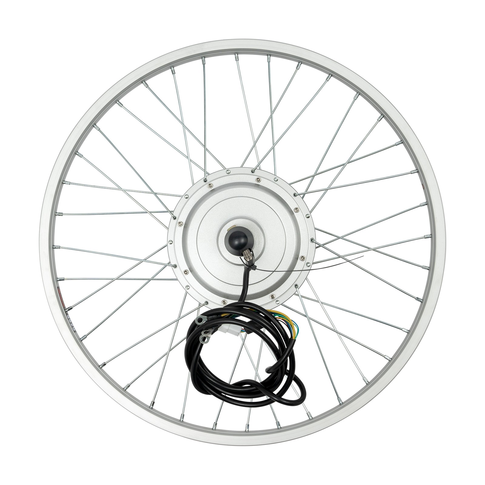 24″ 36V 750W Electric Bicycle Conversion Kit Front Wheel Kit Ebike Hub Motor Set