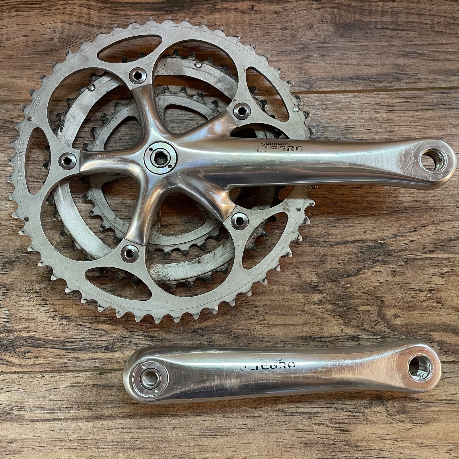 Shimano Ultegra FC-6500 6503 9 Speed Triple Crankset 172.5 52 42 30