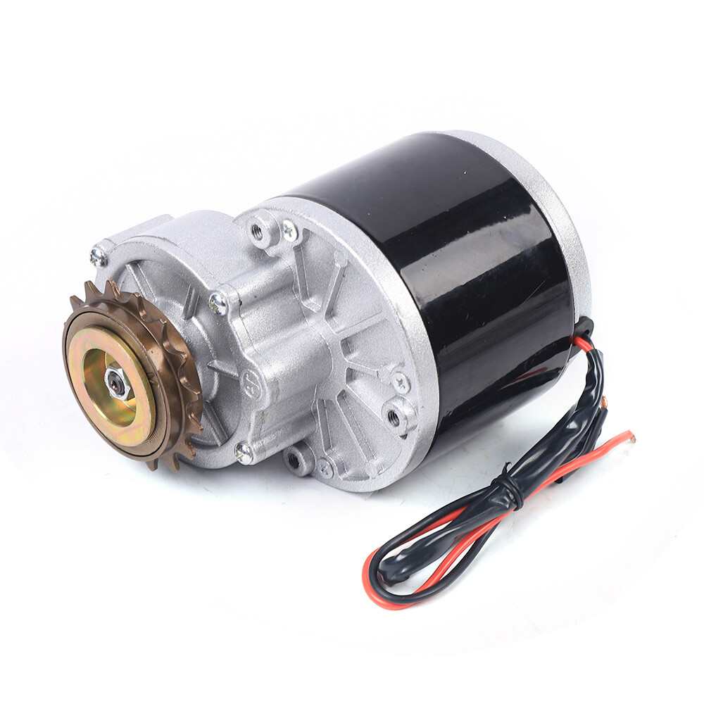 350W 36V Electric Bicycle Brush Motor Thumb W/ Freewheel E-Bike Conversion Kit