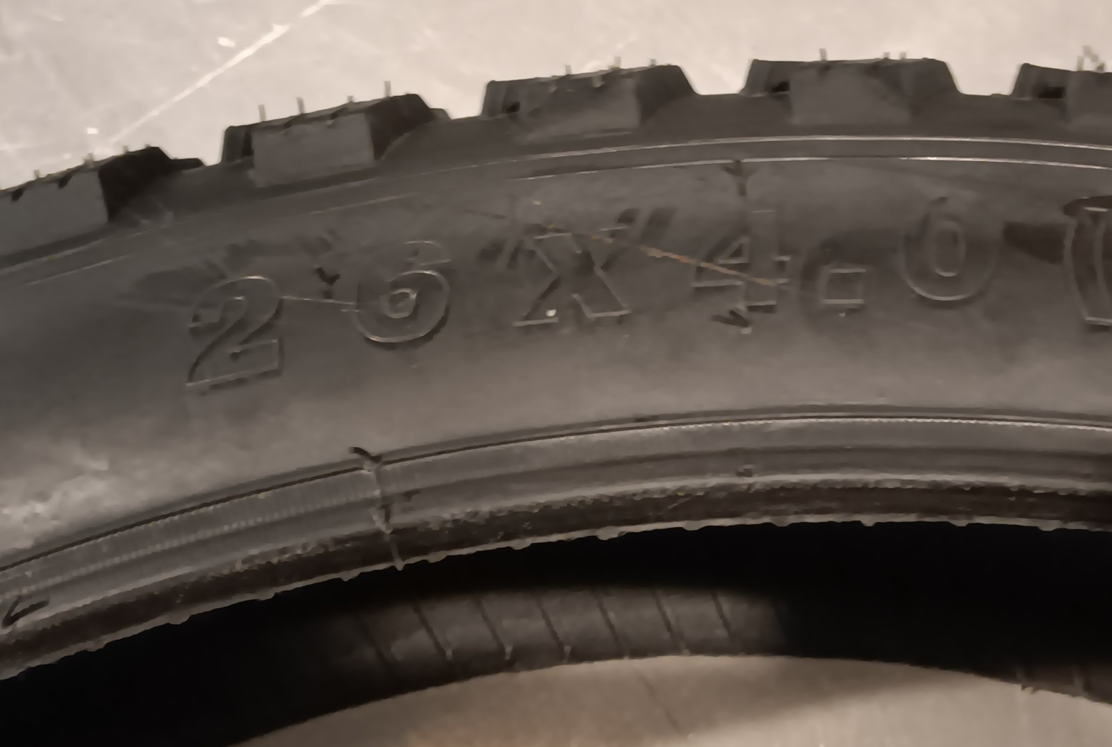 Phatmoto Compass 26 X 4 Inch Fat Tire (1 Tire) Off A NEW Bike FAST SHIPPING!!