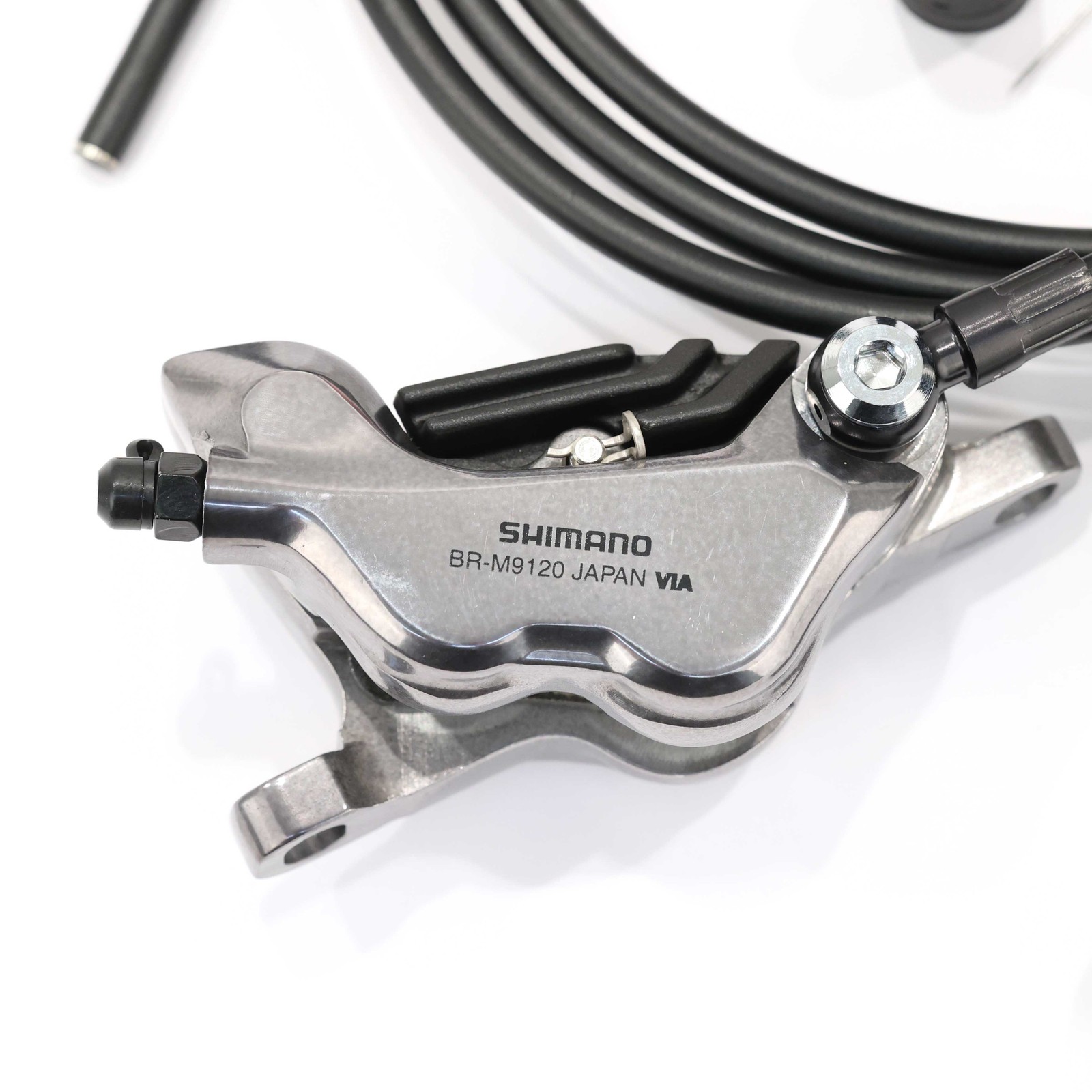 Shimano XTR M9120 Disc Brake Set, Rear Right, 1700mm Hose, 4-Piston, Resin