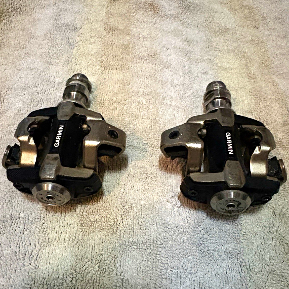 Garmin Rally XC Single Side Power Sensor Pedals for Shimano SPD Mtb Cleats