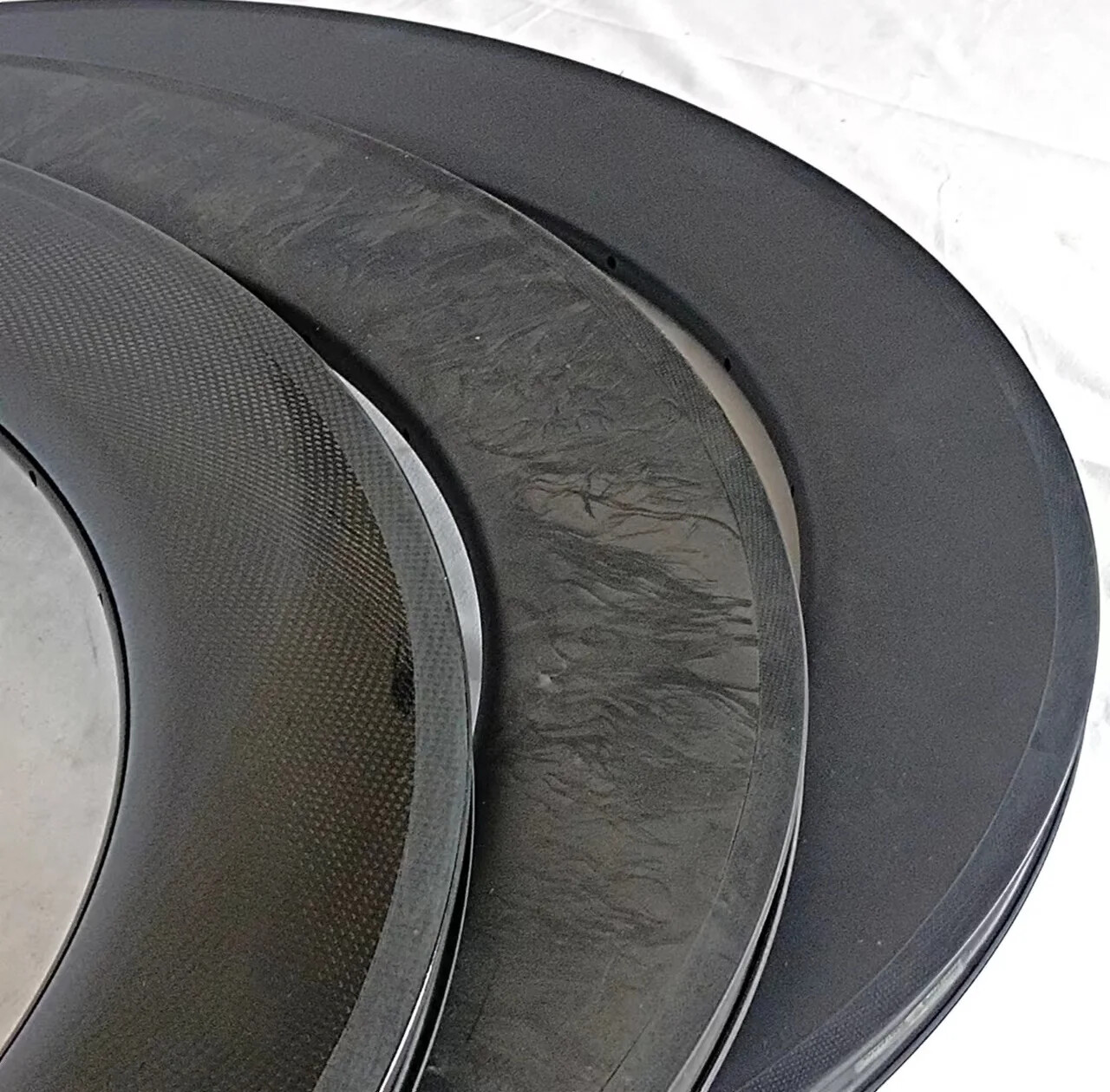 700C Road TT Track Bike Disc Carbon Rims 88mm Depth 25mm Width Tubular Clincher
