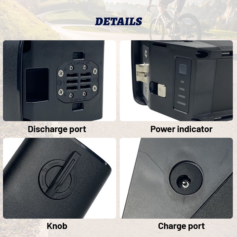 48V 17.5ah li ion battery for BATTLE MTB 29 Burchda SHARE RX80 KOMDA SHK06 ebike