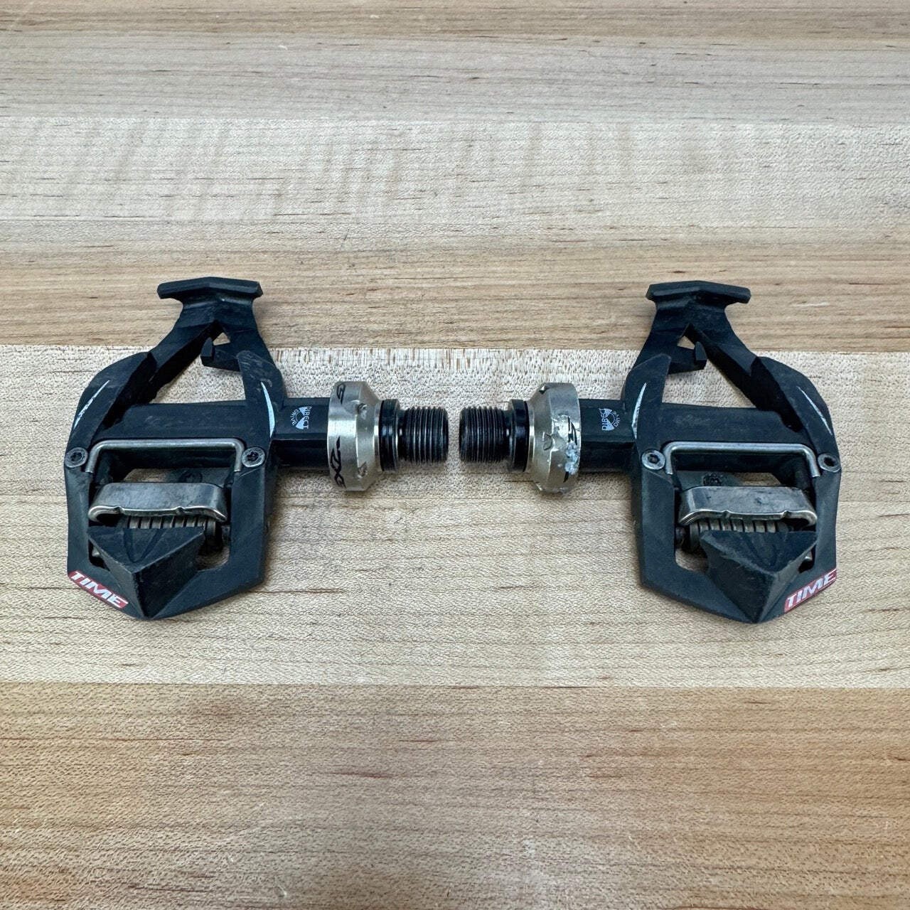Time RXS Carbon Composite Steel Bearing Clipless Road Bike Pedals Without Cleats