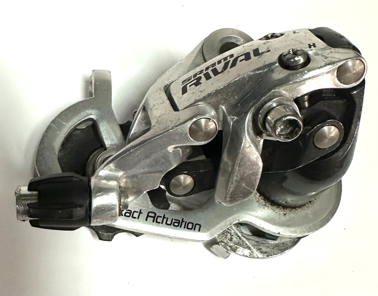 SRAM Rival Rear Road Bike Derailleur 10 Speed Short Cage Silver