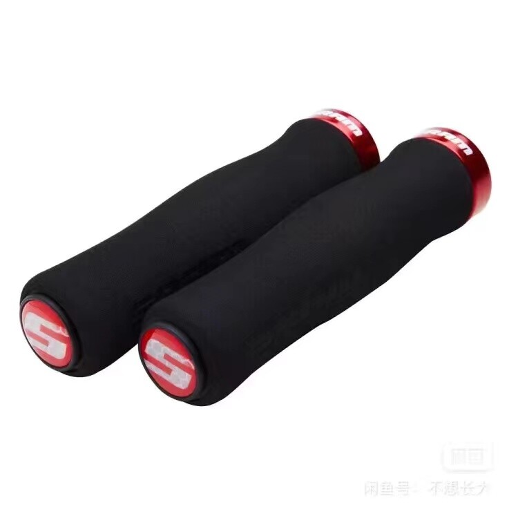 SRAM Lock On Bike Grips Ergonomic Contour Foam MTB XC Mountain Bike Scooter