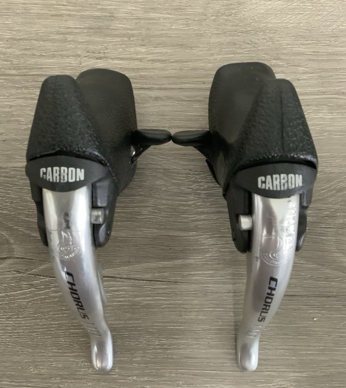 CAMPAGNOLO CHORUS BRAKE / SHIFTER SET 8 SPEED CARBON DOUBLE OR TRIPLE ERGO