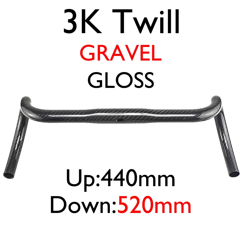 Carbon Gravel Road Bike Drop Bar Internal Di2 Cable Routing 31.8mm Clamp