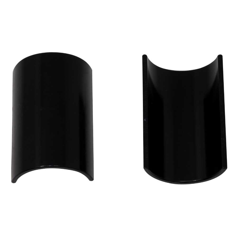 PRO+ ALLOY HANDLEBAR SHIM CONVERT 22.2MM TO 25.4MM BLACK