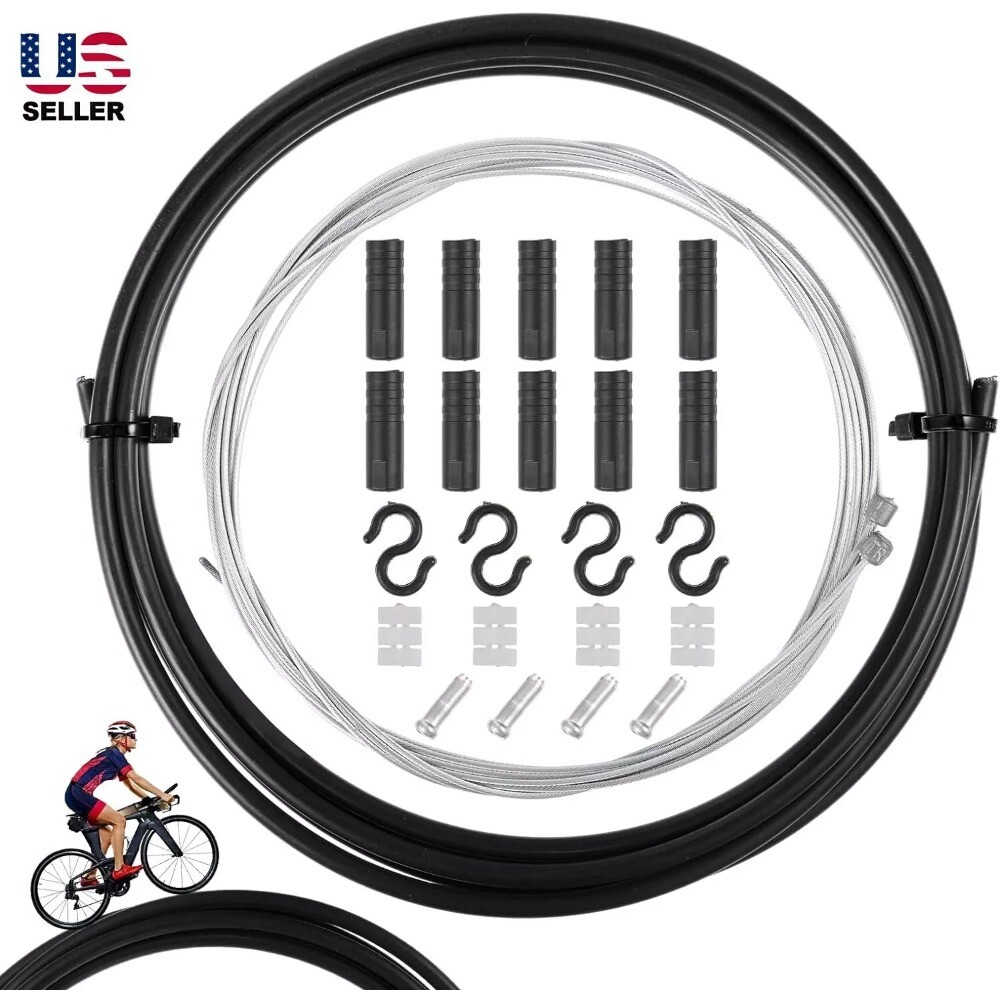 Universal Bicycle Shift Derailleur Cable Kit For MTN Road Bike Mountain Bike Etc
