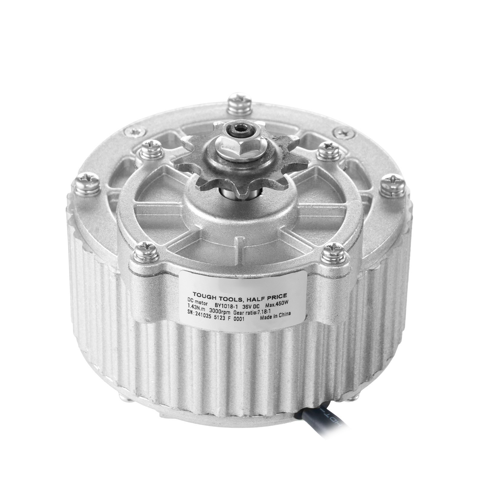 Uimoso 450W 36V DC Motor Kit with Enhanced Speed Controller, 3000 RPM