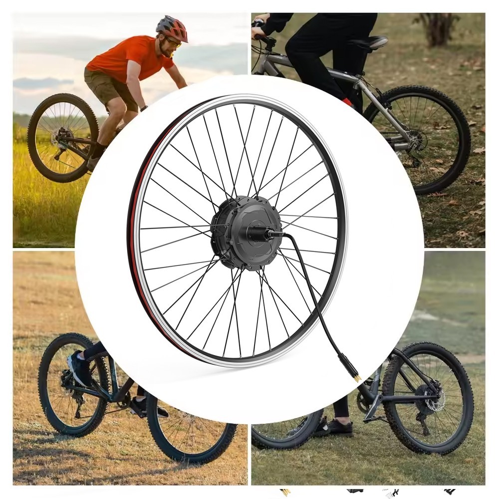 Varstrom 48V500W Rear Wheel Hub Motor 26″27.5″700C EBike Conversion Kits 40KM/h