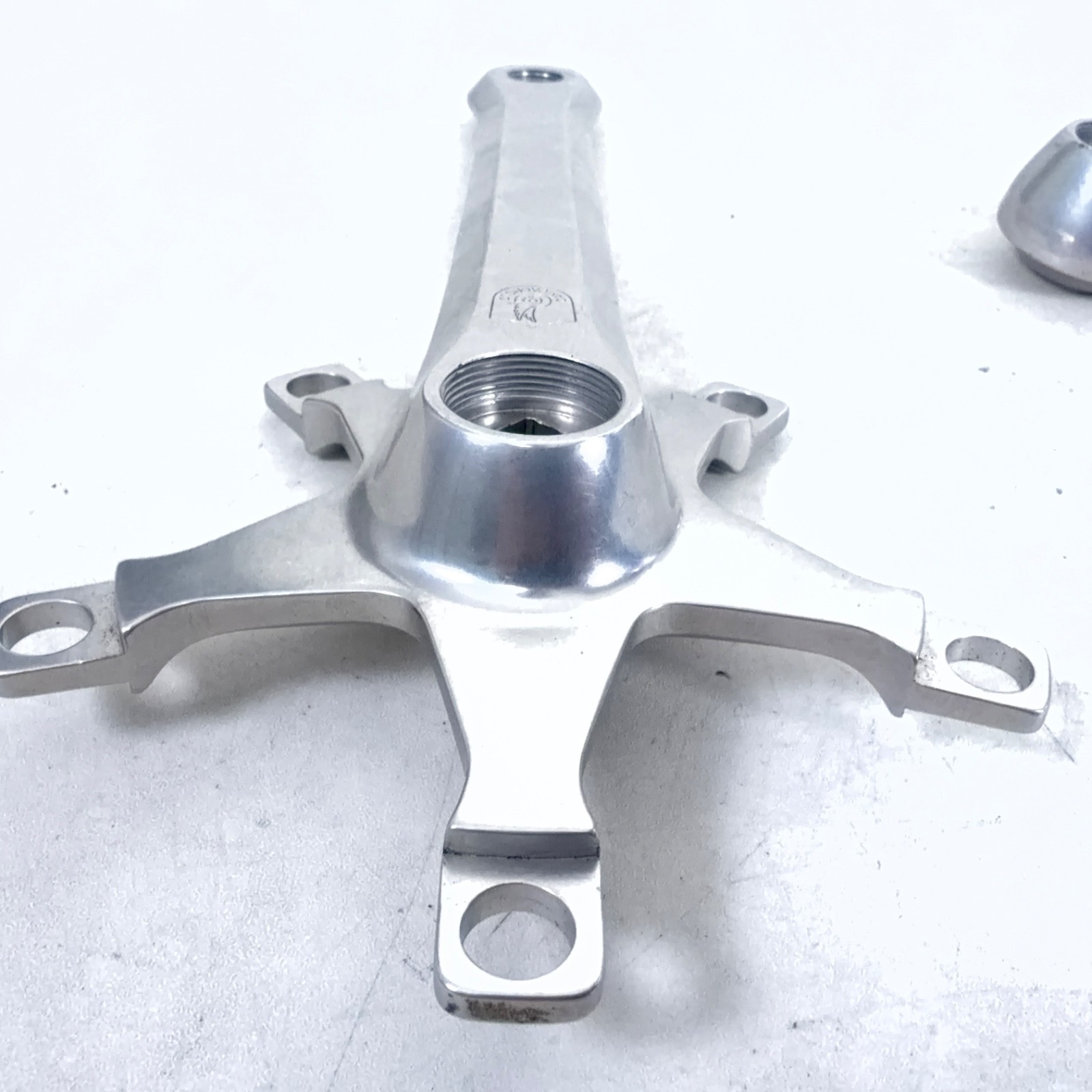 Vintage Campagnolo Triomphe Crank Set 116 BCD Shield Victory Double 170 mm