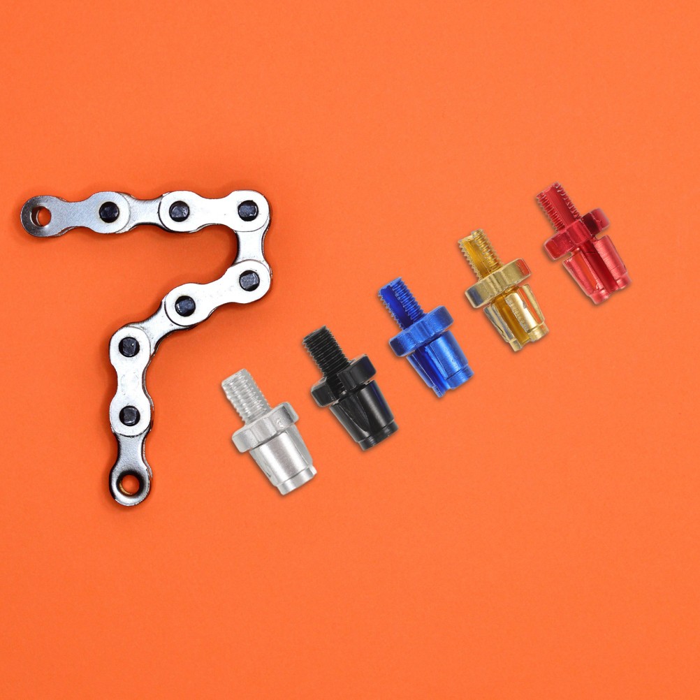 10Pcs Aluminum Alloy Bike Brake Screws Durable Brake Adjuster Bolts for Bicycle