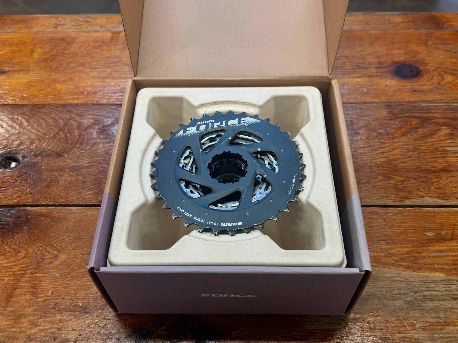 SRAM Force AXS XG-1270 Cassette – 12-Speed, 10-33T, XDR, D1
