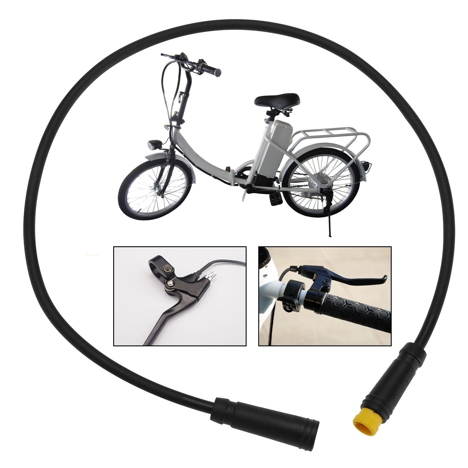 3 Pin Extension Cable Compatible with Bafang BBS BBSHD …