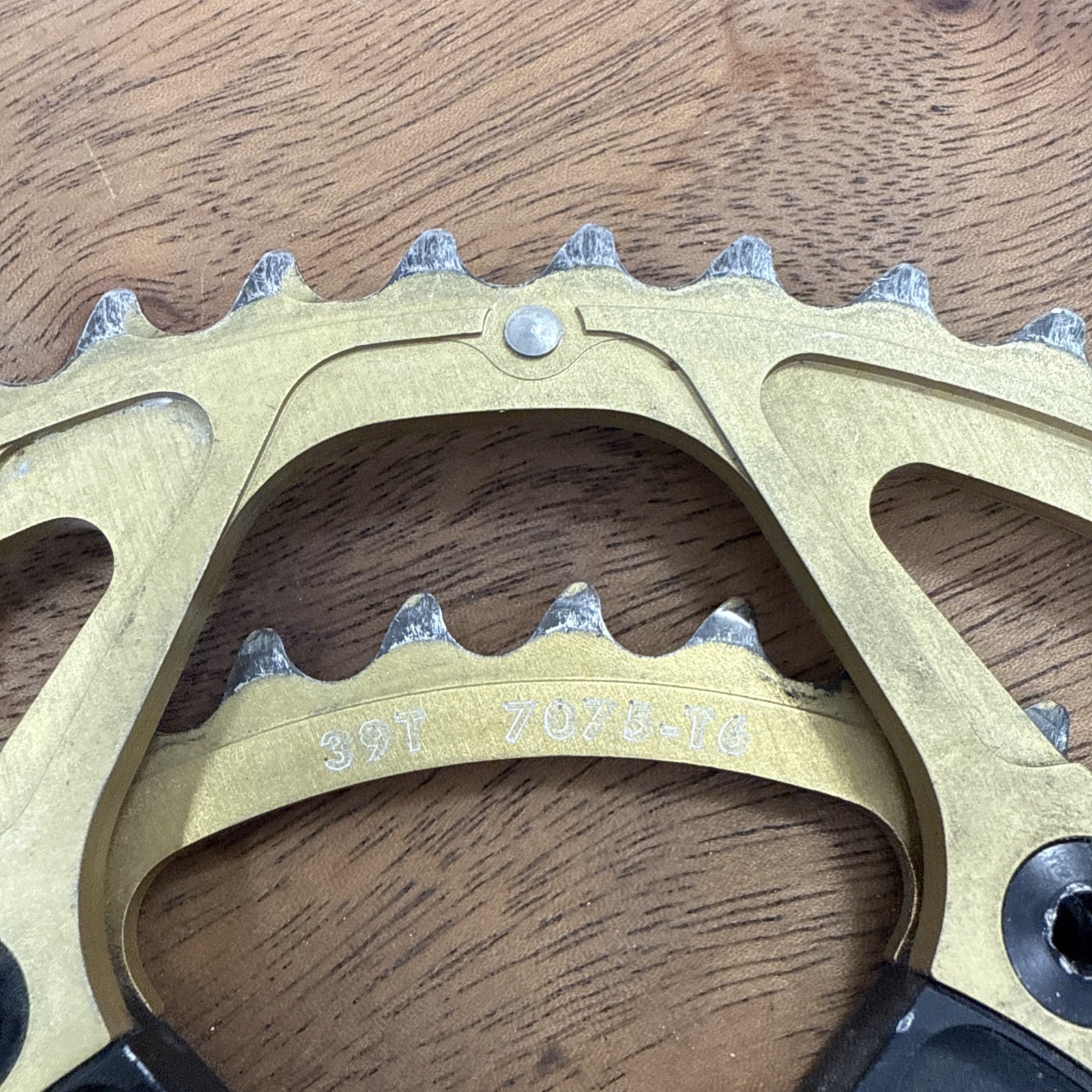 Cannondale Hollowgram SI Crankset 175mm 53-39t 9/10 Speed Silver Gold