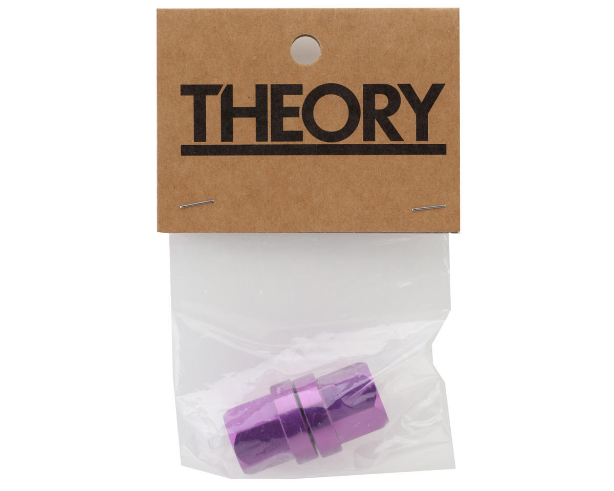 Theory Alloy Axle Nuts (Purple)