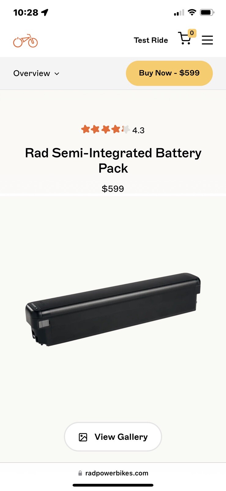 Rad Power Bikes 48V 14ah Battery Free Shipping! #1 RAD Battery Seller On eBay!