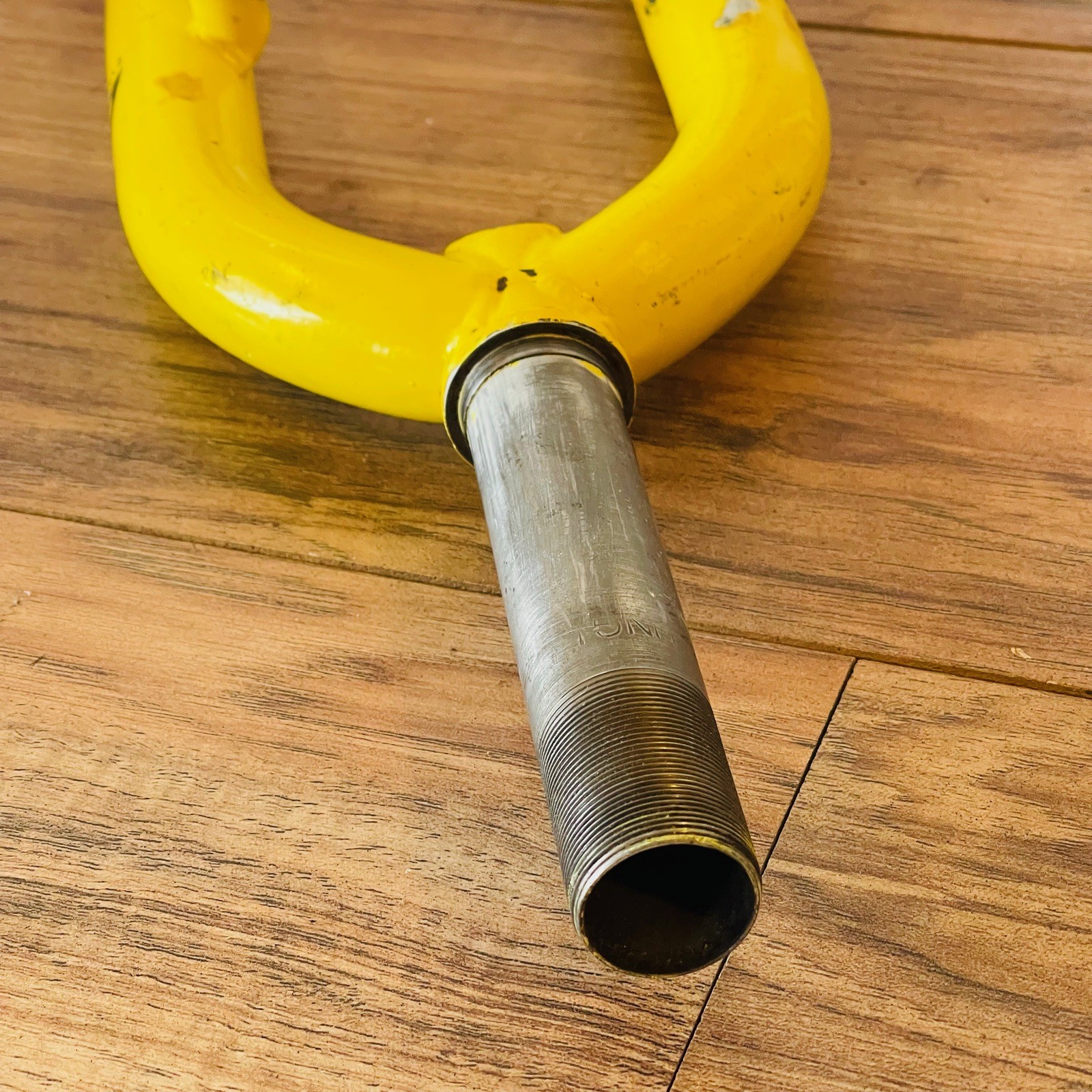 Rare 1-Inch 1″ Fisher MTB Rigid Fork 26 Threadless 120mm 395mm Yellow