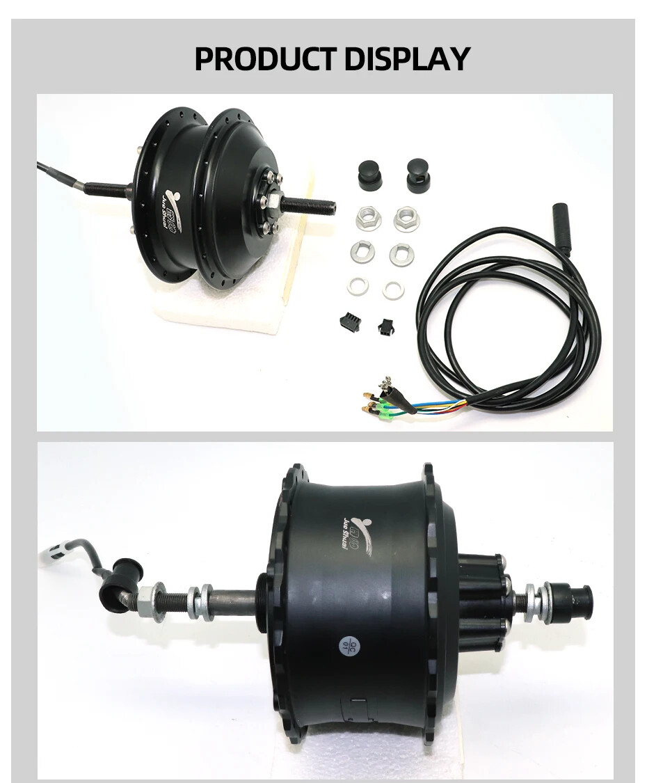36V 250W 350W 500W Rear Front Brushless Motor MTB Electric Bike Conversion Kit