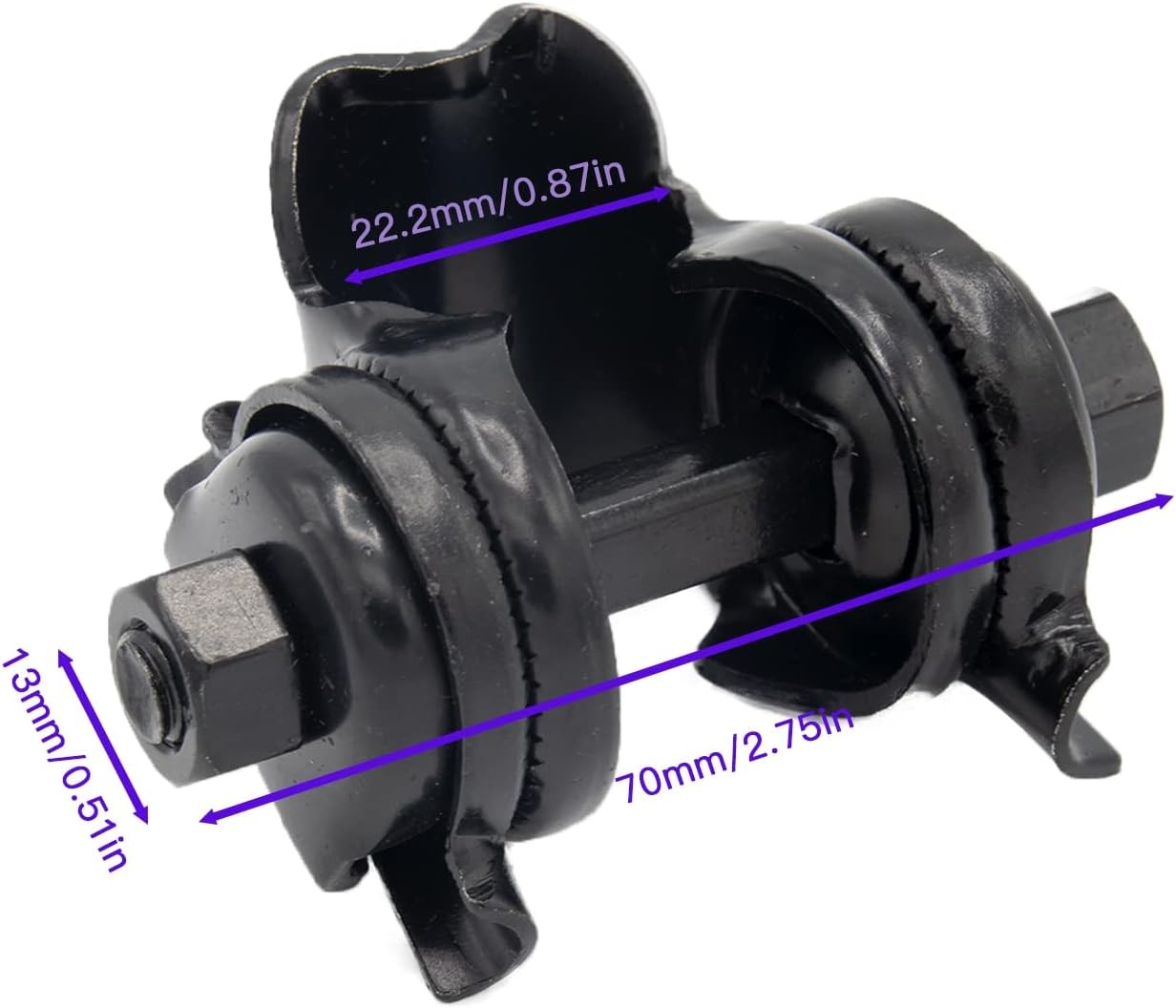 Bicycle Seat Clamp Aluminum Alloy Bike Seat Post Clamps Compatible with Standard