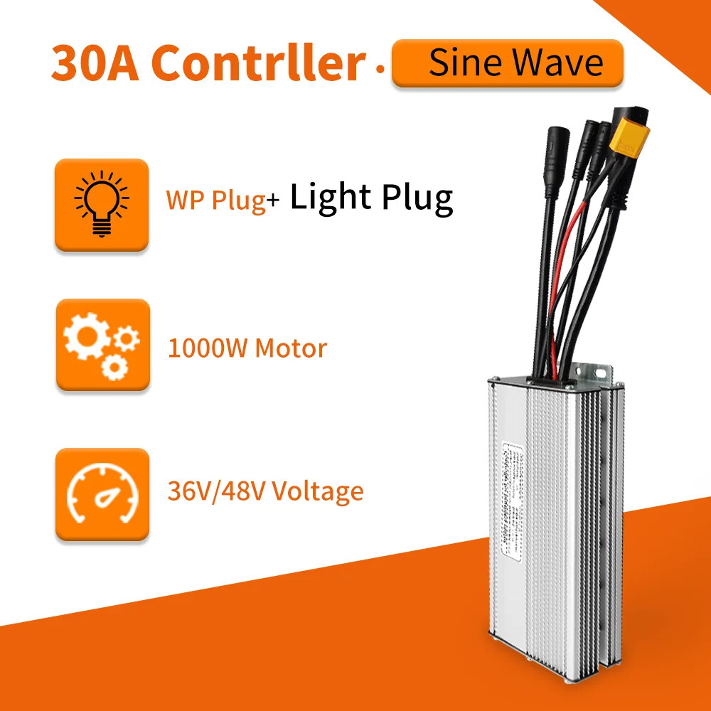 36V 48V 250W 350W 500W 1000W Mountain Ebike Brushless KT Controller Waterproof