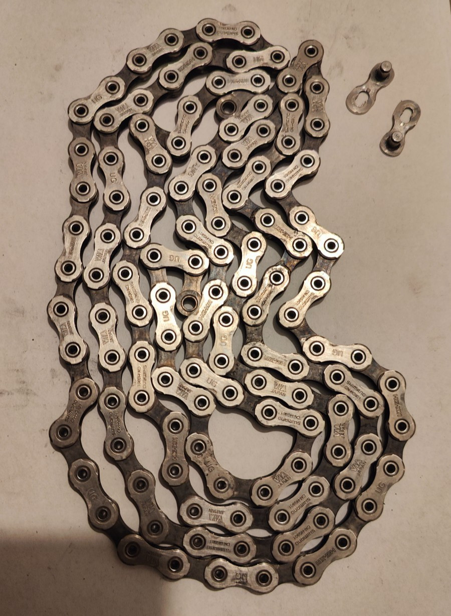 Shimano Dura-Ace/XTR CN-HG901 HG-X 11-Speed Chain 126 Links + Quick Link 500km