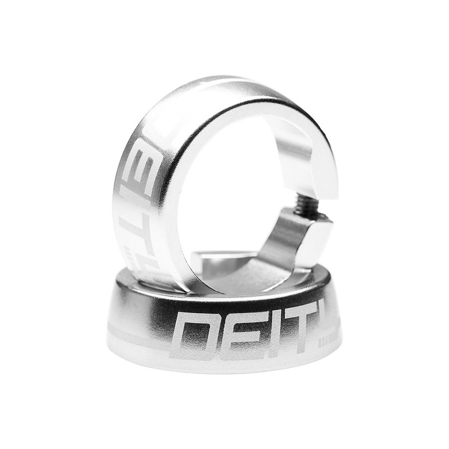 New Deity Grip Clamps for Megattack Silver Pair 26-CLP MGTK-SV