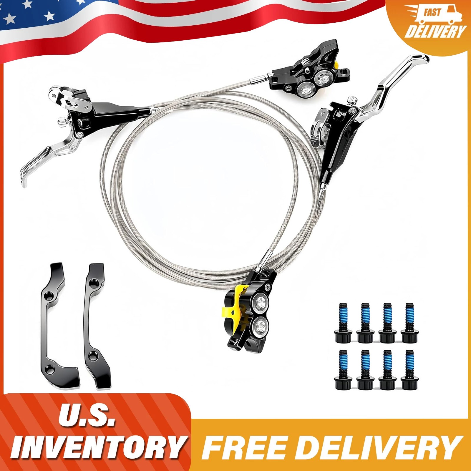 Upgraded Front Rear Brake Kit For Surron Light Bee Talaria Sting MX3 / R MX4 US