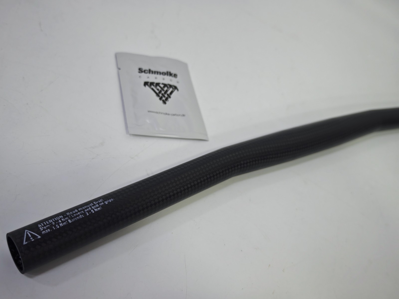 Schmolke SL MTB 25.4 x 480mm 6Degree 1K Carbon Flatbar Handlebar