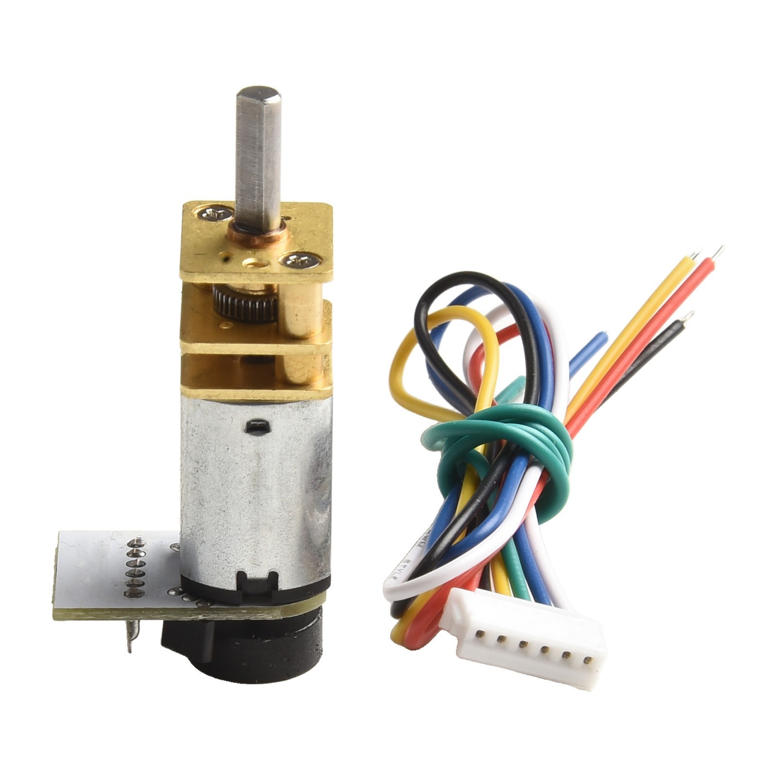 Sleek Design DC 6V Gear Motor with Encoder for Compatible with Small